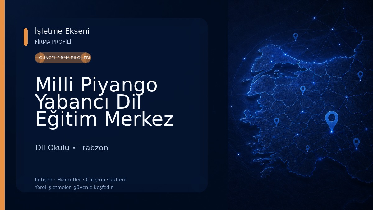 Milli Piyango Yabancı Dil Eğitim Merkez