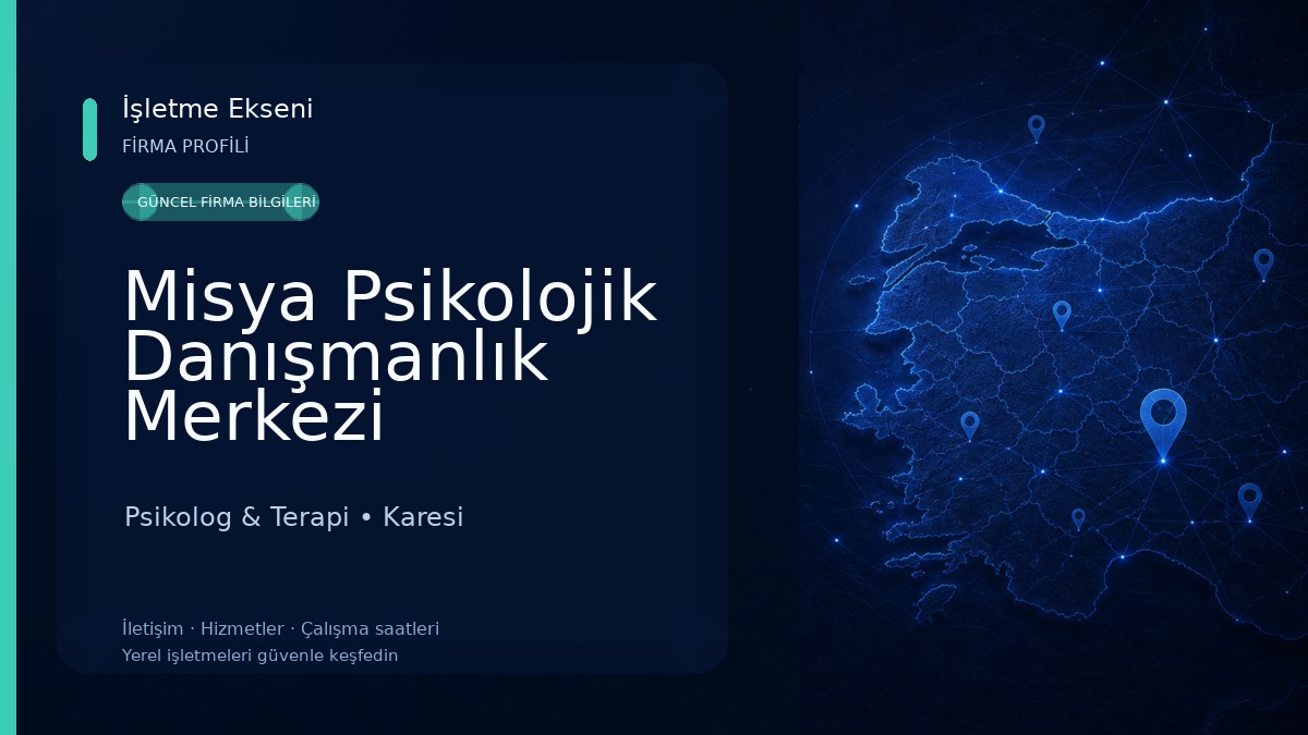 Misya Psikolojik Danışmanlık Merkezi Uzm.Psk.Dan. Ceyda Gizem Karadere