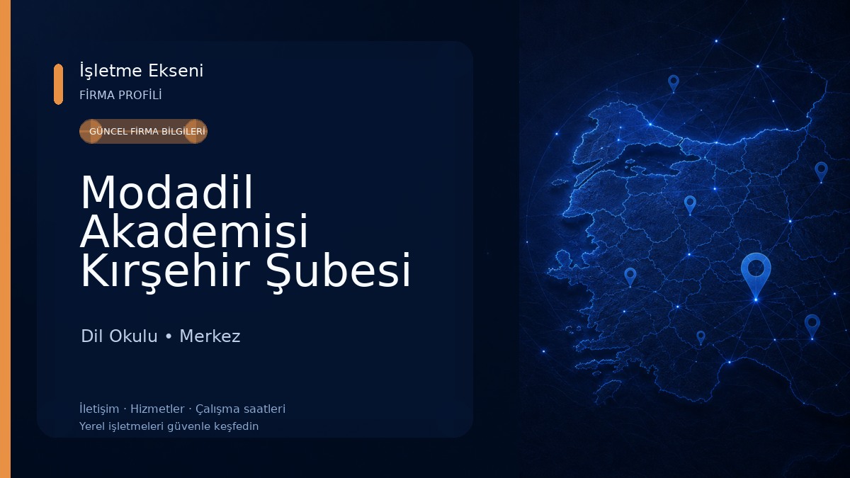 Modadil Akademisi Kırşehir Şubesi