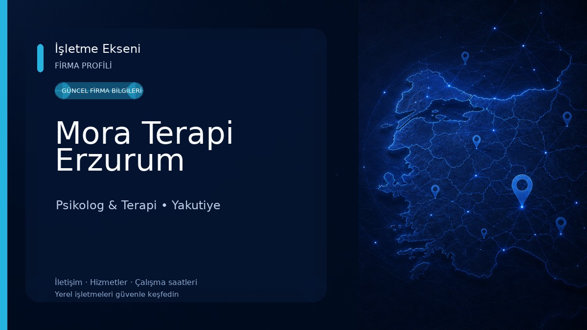 Mora Terapi Erzurum