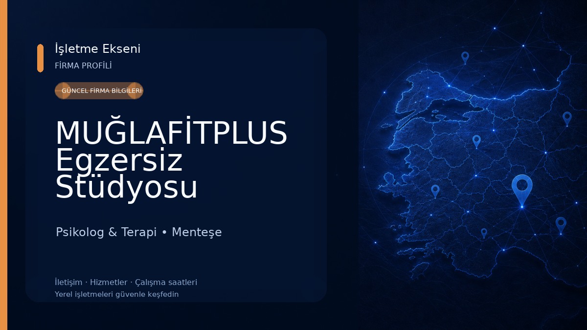MUĞLAFİTPLUS Egzersiz Stüdyosu Psikolog & Terapi