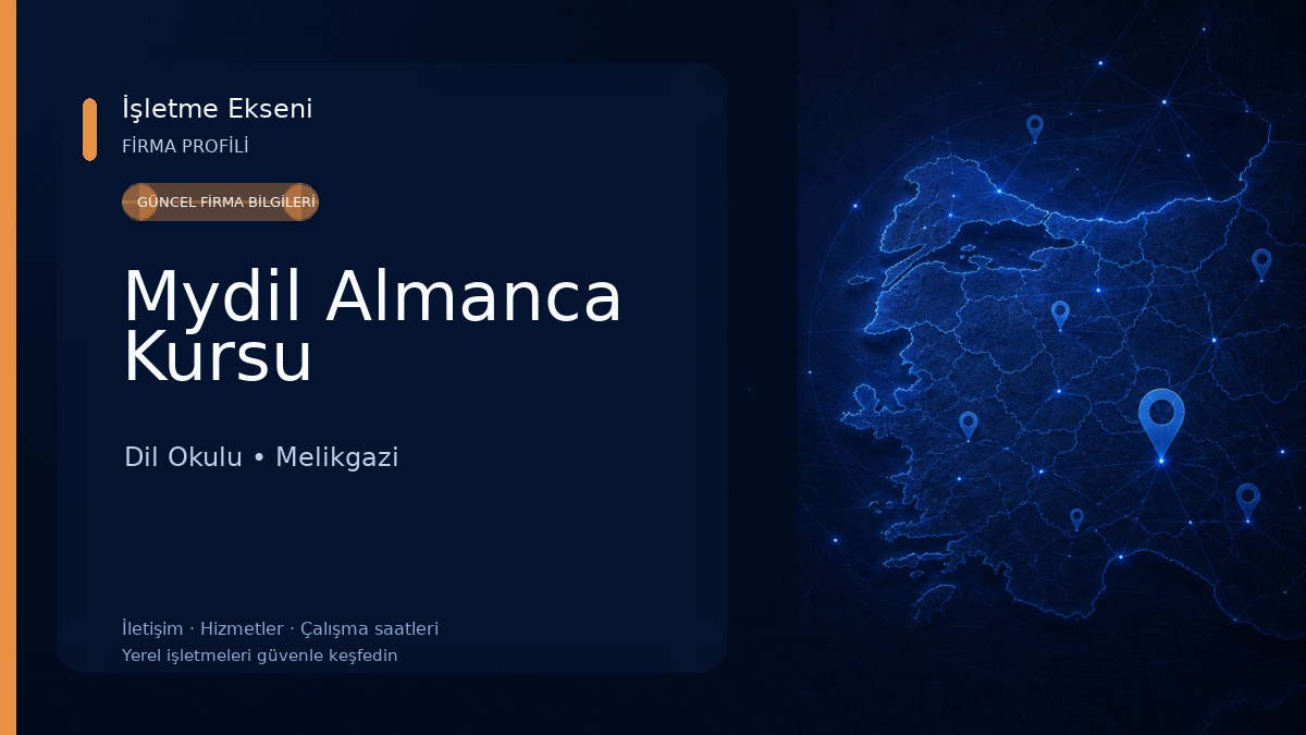 Mydil Almanca Kursu 