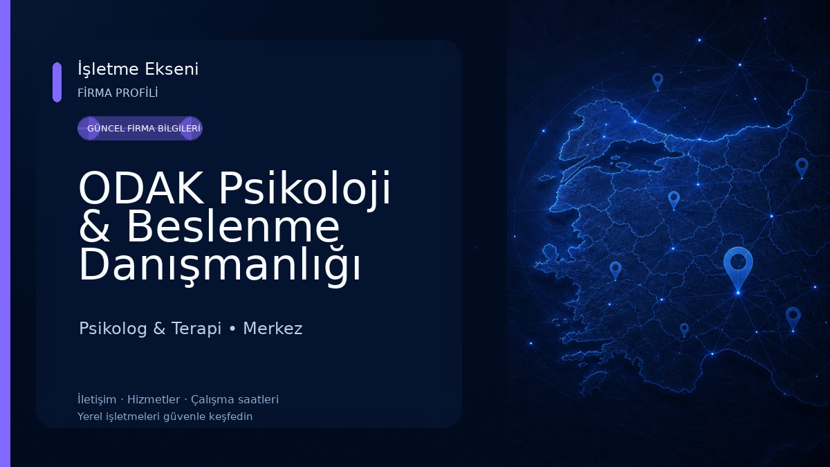 ODAK Psikoloji & Beslenme Danışmanlığı