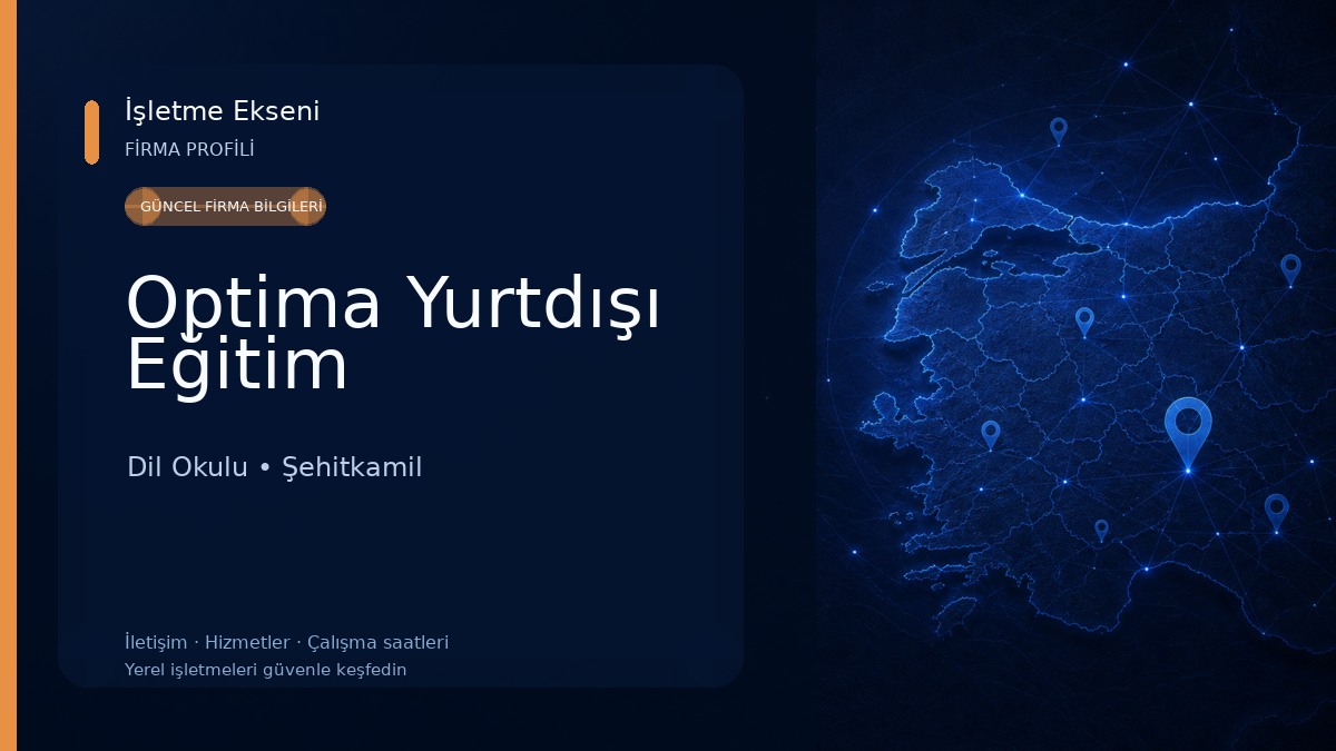 Optima Yurtdışı Eğitim Dil Okulu