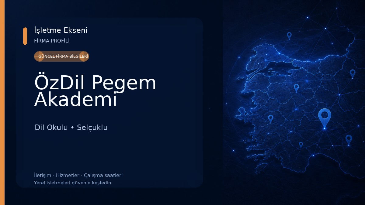 ÖzDil Pegem Akademi Dil Okulu