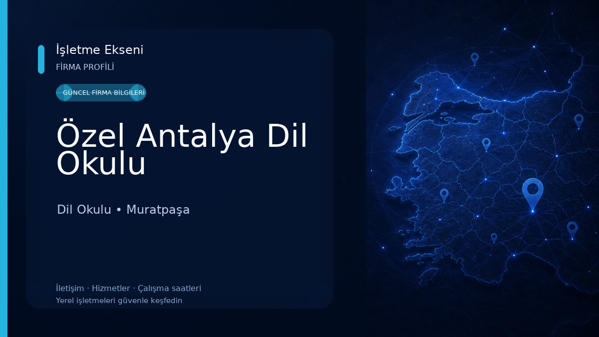 Özel Antalya Dil Okulu