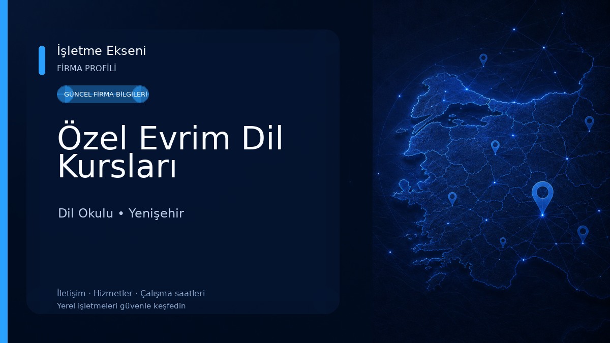 Özel Evrim Dil Kursları