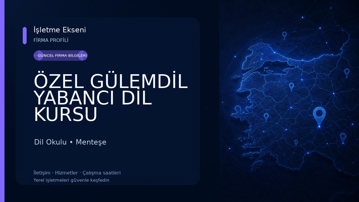 ÖZEL GÜLEMDİL YABANCI DİL KURSU