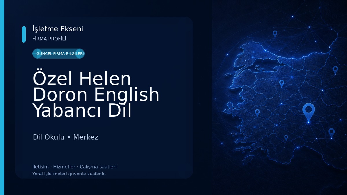 Özel Helen Doron English Yabancı Dil Kursu 