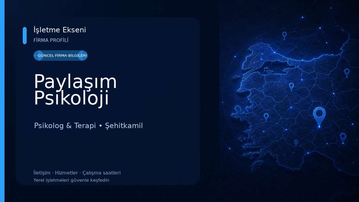 Paylaşım Psikoloji Psikolog & Terapi
