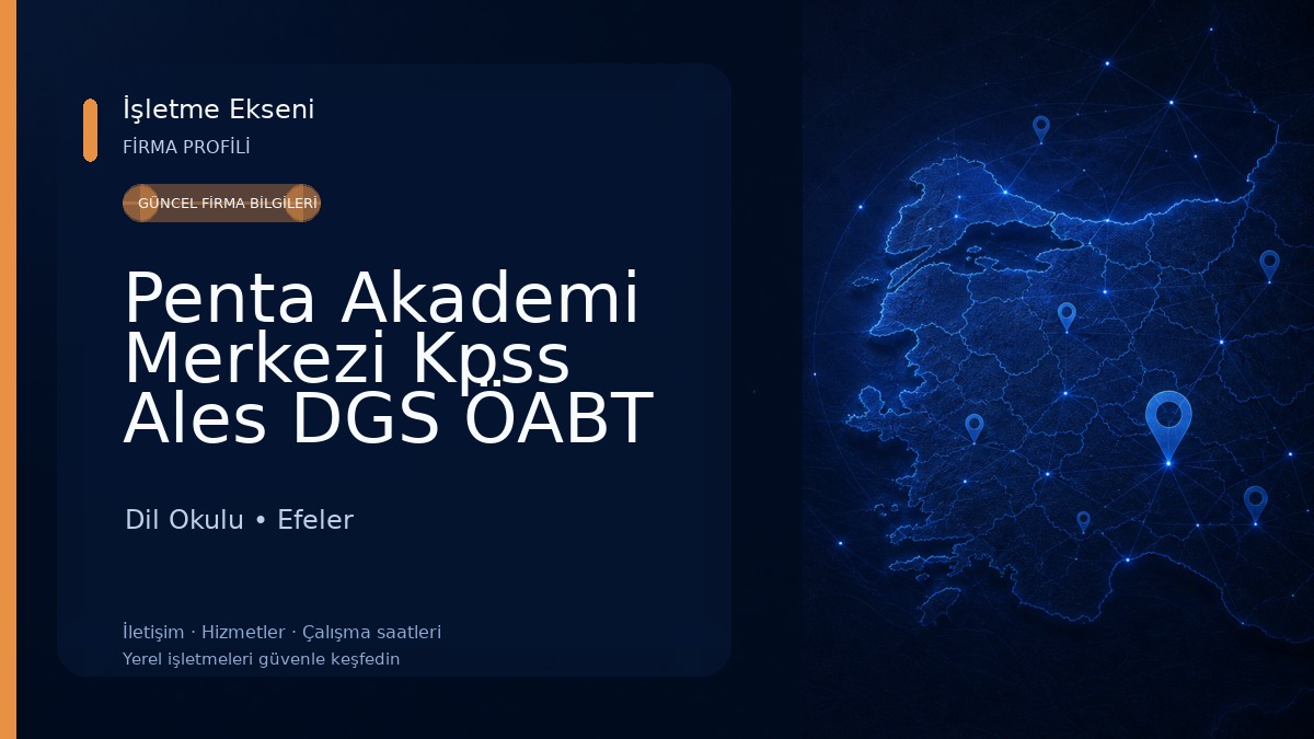 Penta Akademi Merkezi Kpss Ales DGS ÖABT Dil Okulu