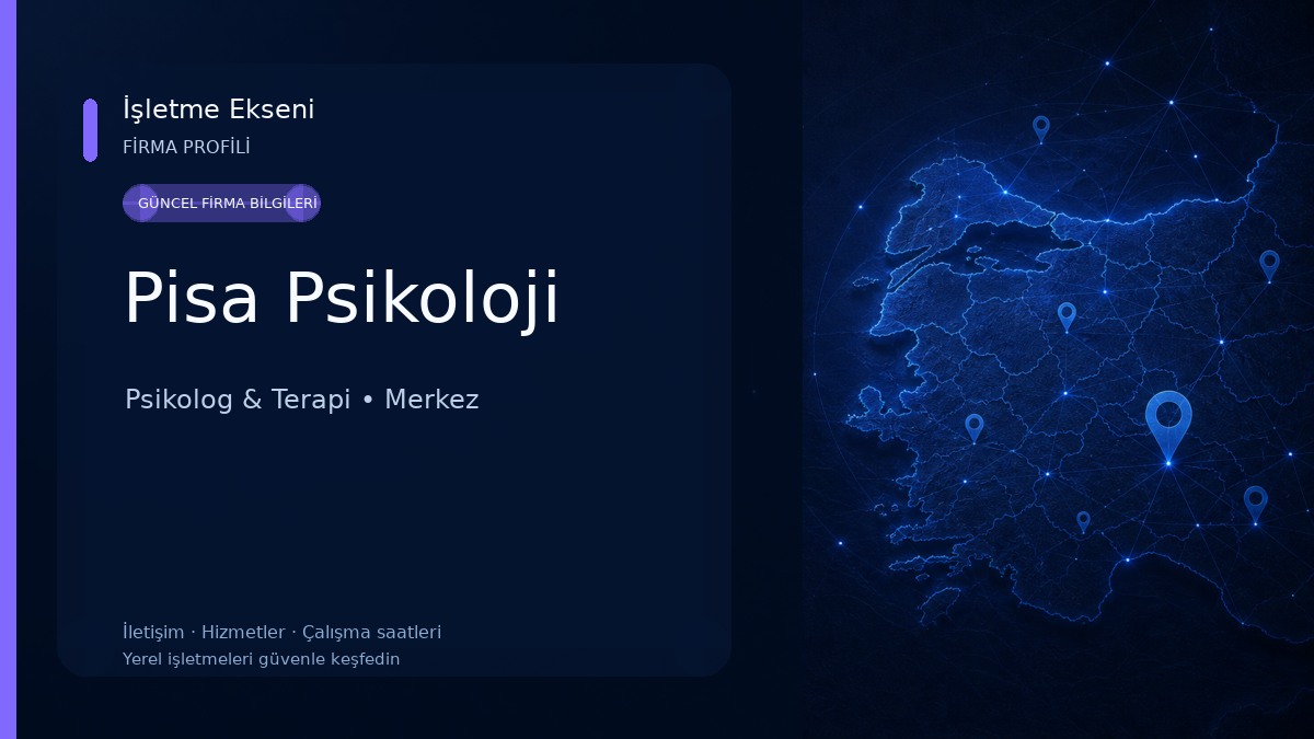 Pisa Psikoloji Psikolog & Terapi