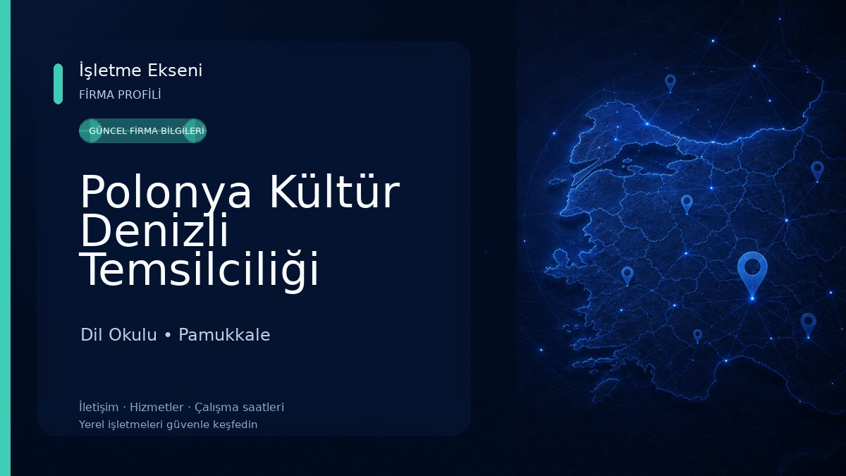Polonya Kültür Denizli Temsilciliği
