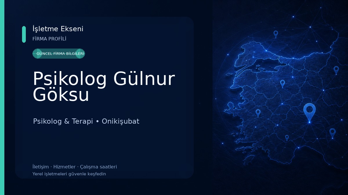 Psikolog Gülnur Göksu Psikolog & Terapi