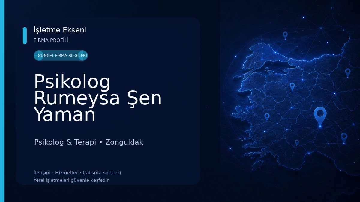 Psikolog Rumeysa Şen Yaman
