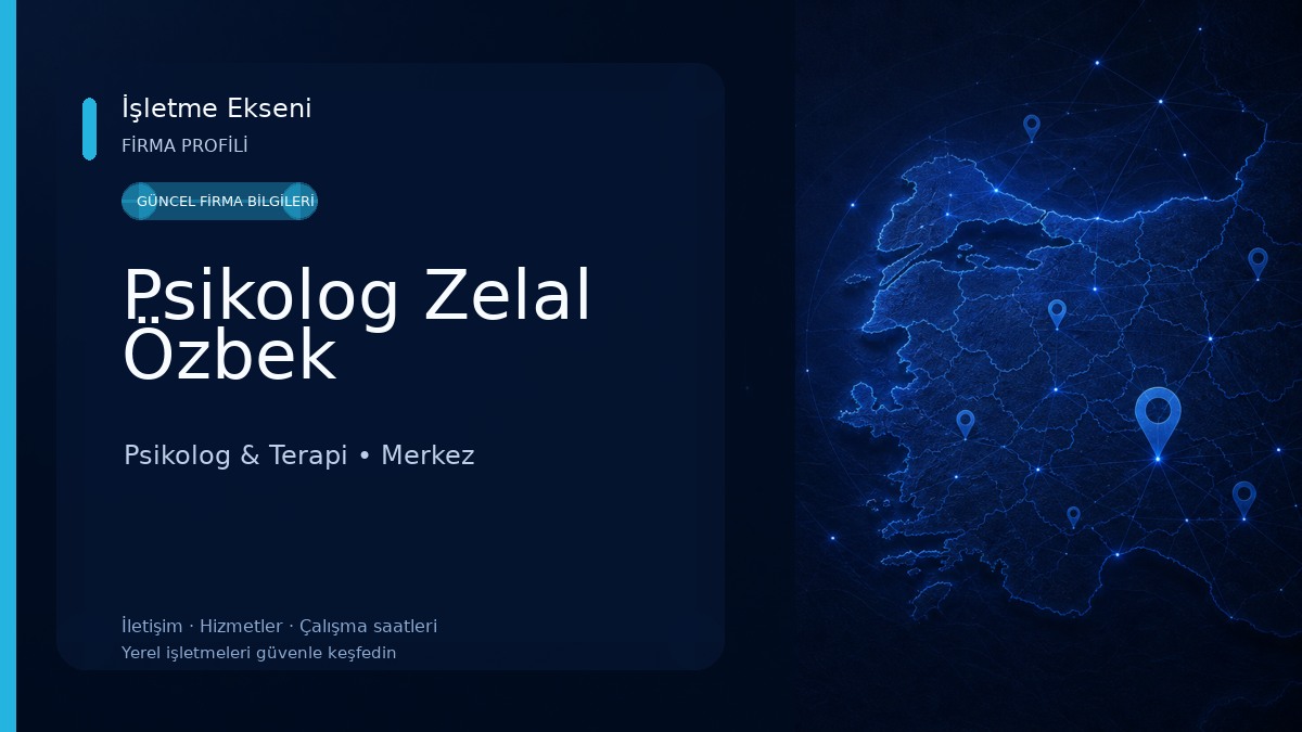 Psikolog Zelal Özbek Psikolog & Terapi