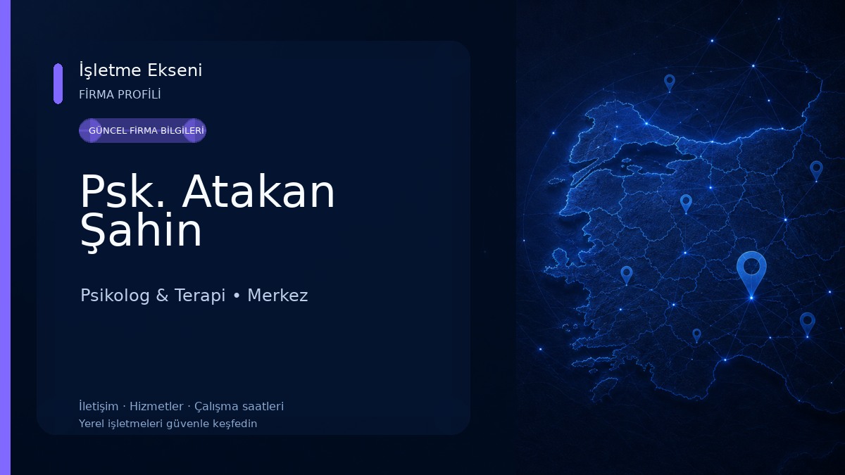 Psk. Atakan Şahin