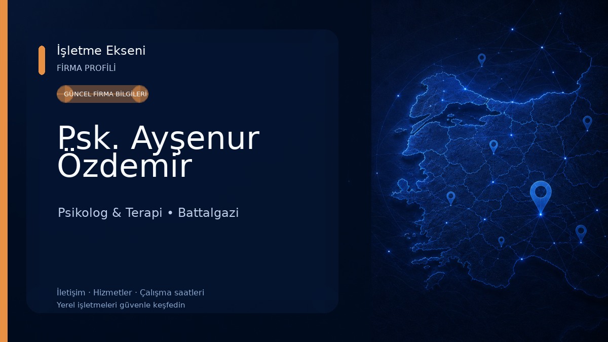 Psk. Ayşenur Özdemir Psikolog & Terapi