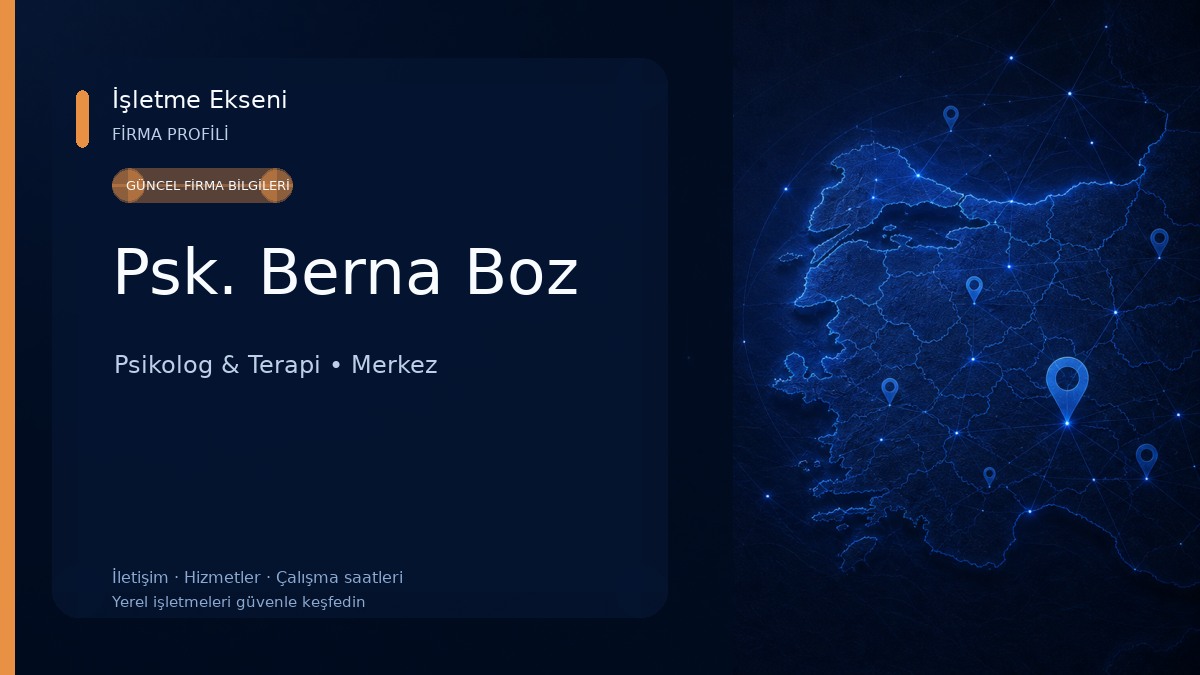 Psk. Berna Boz