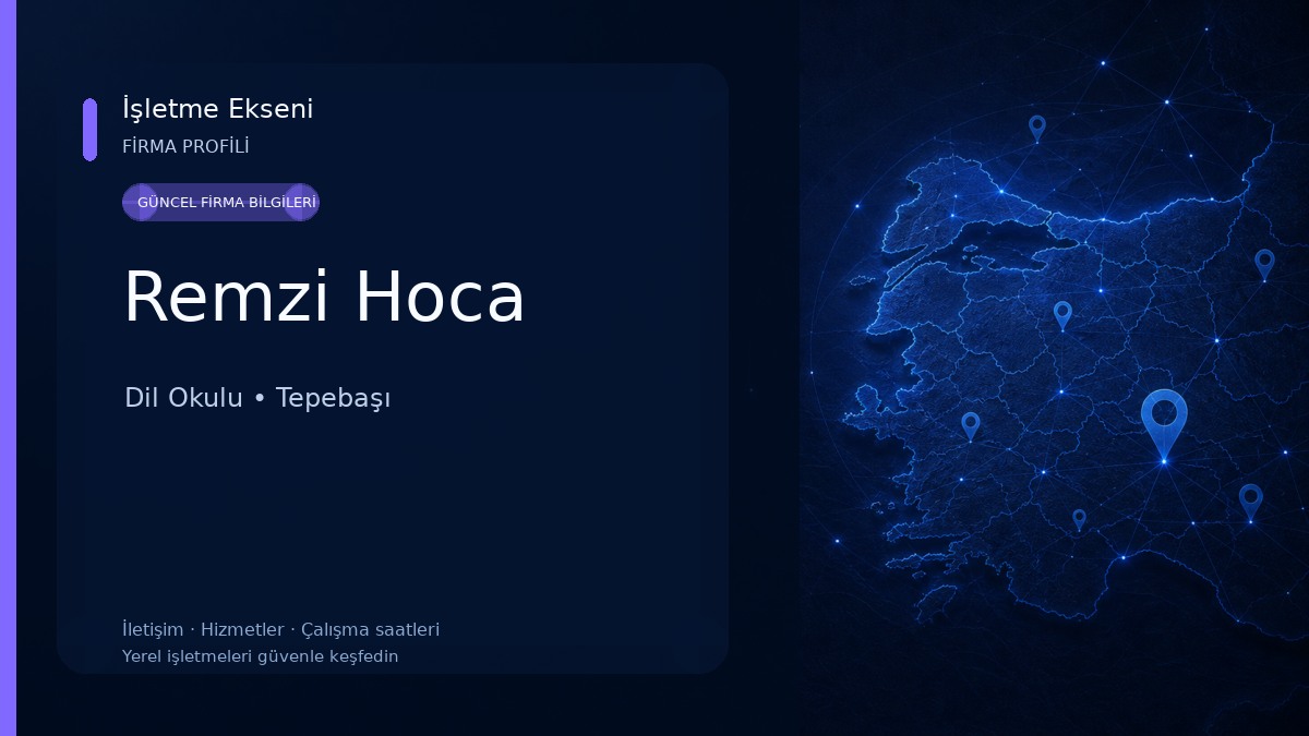 Remzi Hoca Dil Okulu
