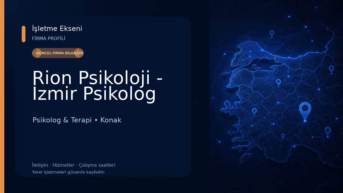 Rion Psikoloji - İzmir Psikolog