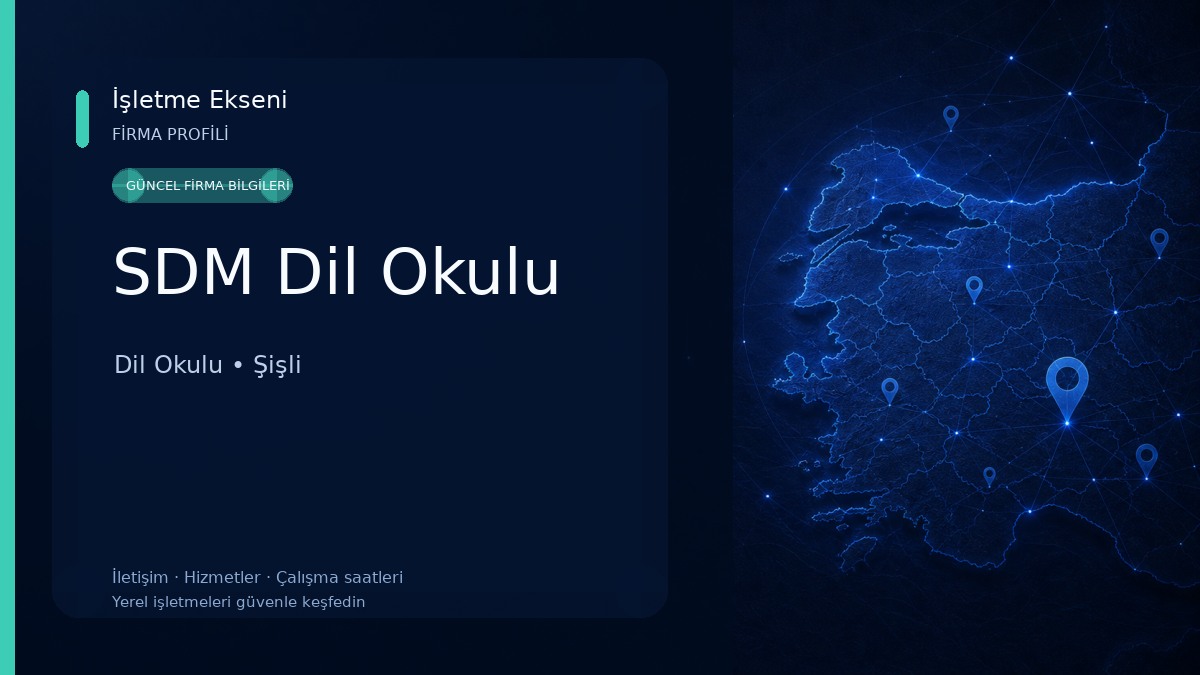 SDM Dil Okulu Dil Okulu