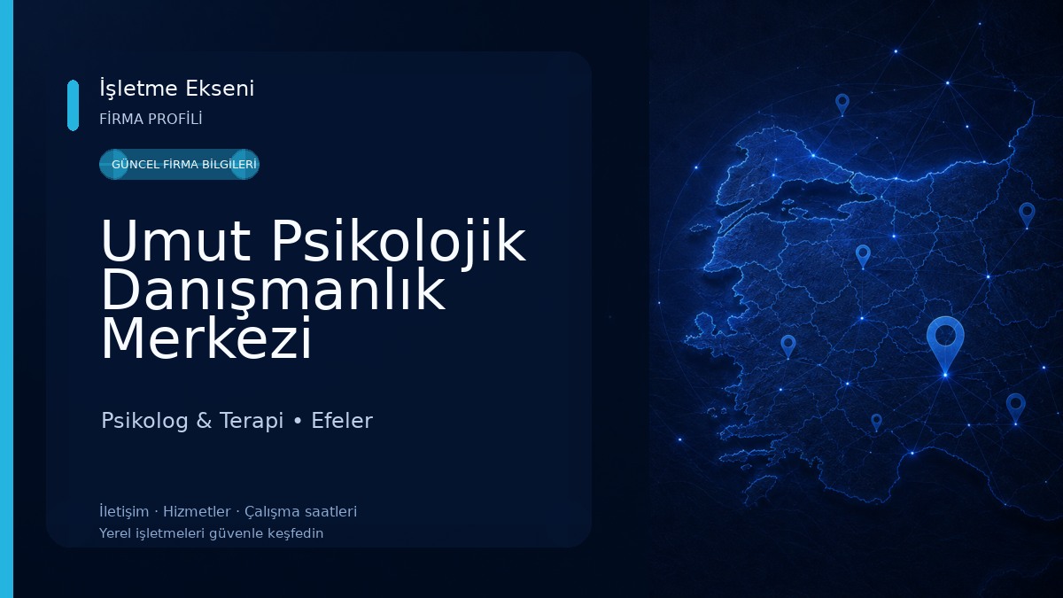 Umut Psikolojik Danışmanlık Merkezi Psikolog & Terapi