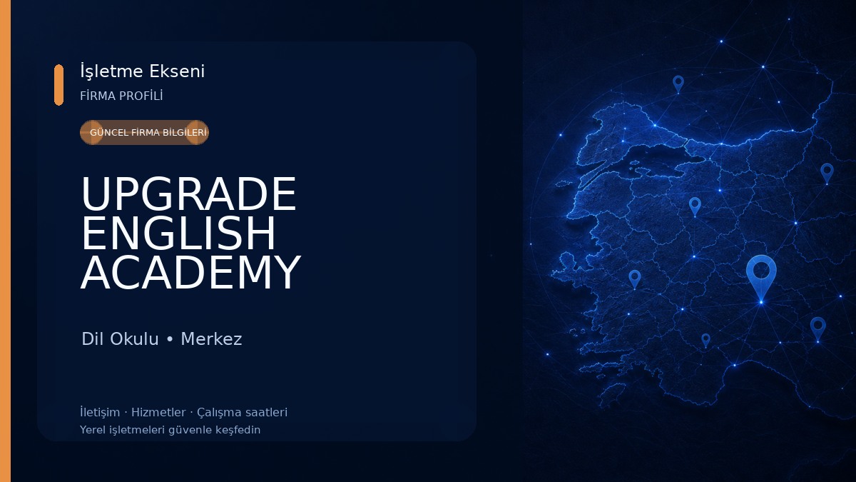 UPGRADE ENGLISH ACADEMY 
