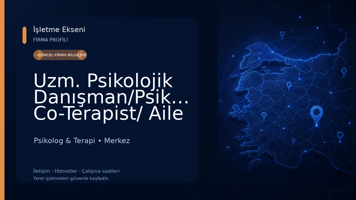 Uzm. Psikolojik Danışman/Psikodrama Co-Terapist/ Aile Danışmanı Rukiye KARACA-Sivas PsikoLIFE