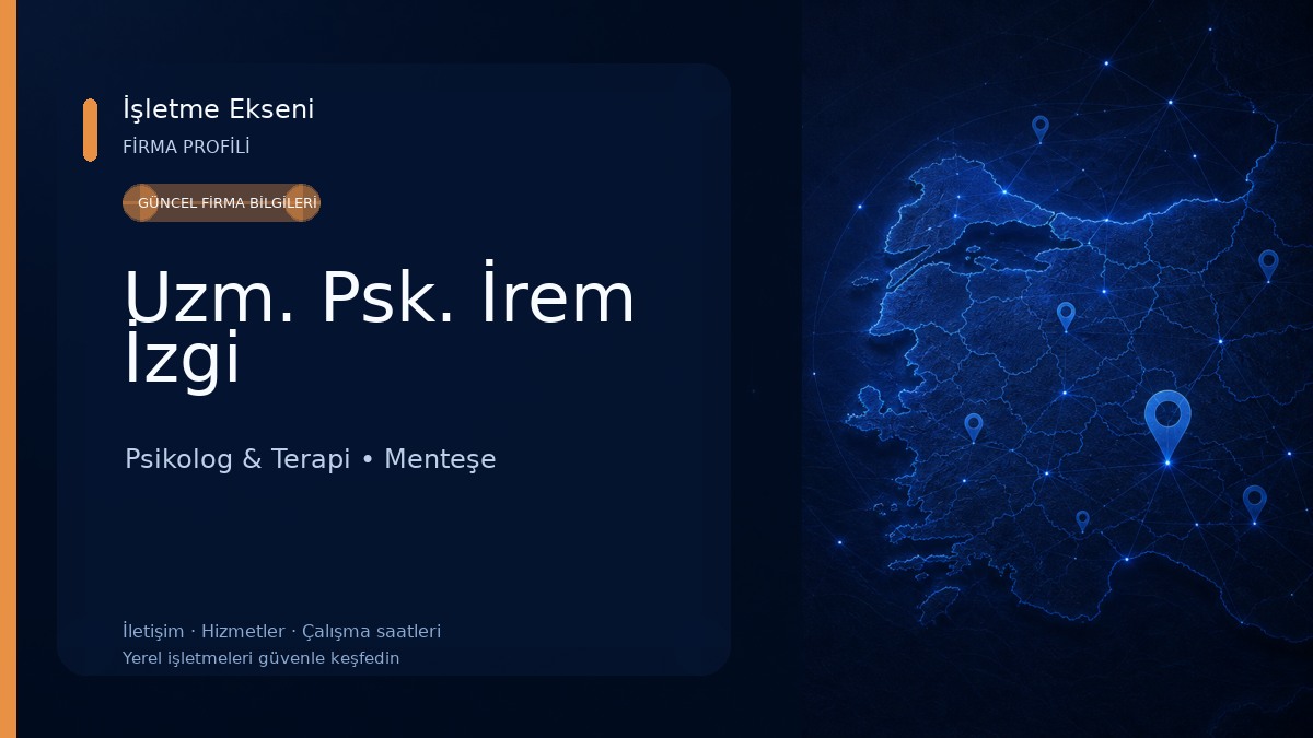 Uzm. Psk. İrem İzgi Psikolog & Terapi