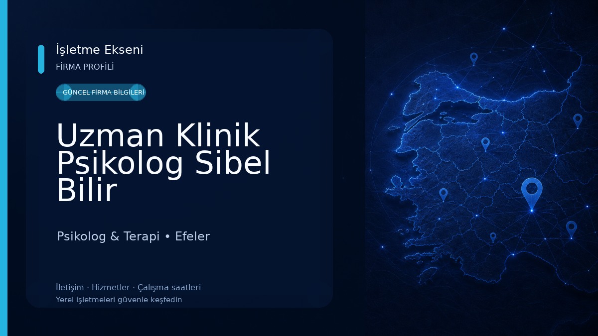 Uzman Klinik Psikolog Sibel Bilir Psikolog & Terapi