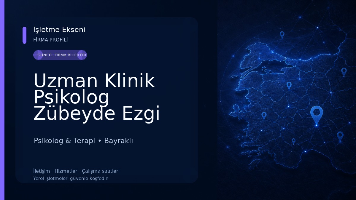 Uzman Klinik Psikolog Zübeyde Ezgi Horzum Psikolog & Terapi