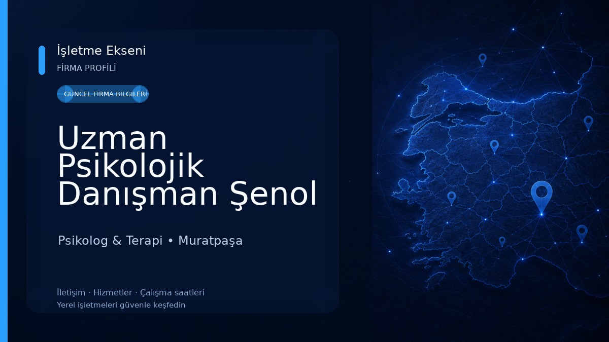 Uzman Psikolojik Danışman Şenol Baygül Psikolog & Terapi