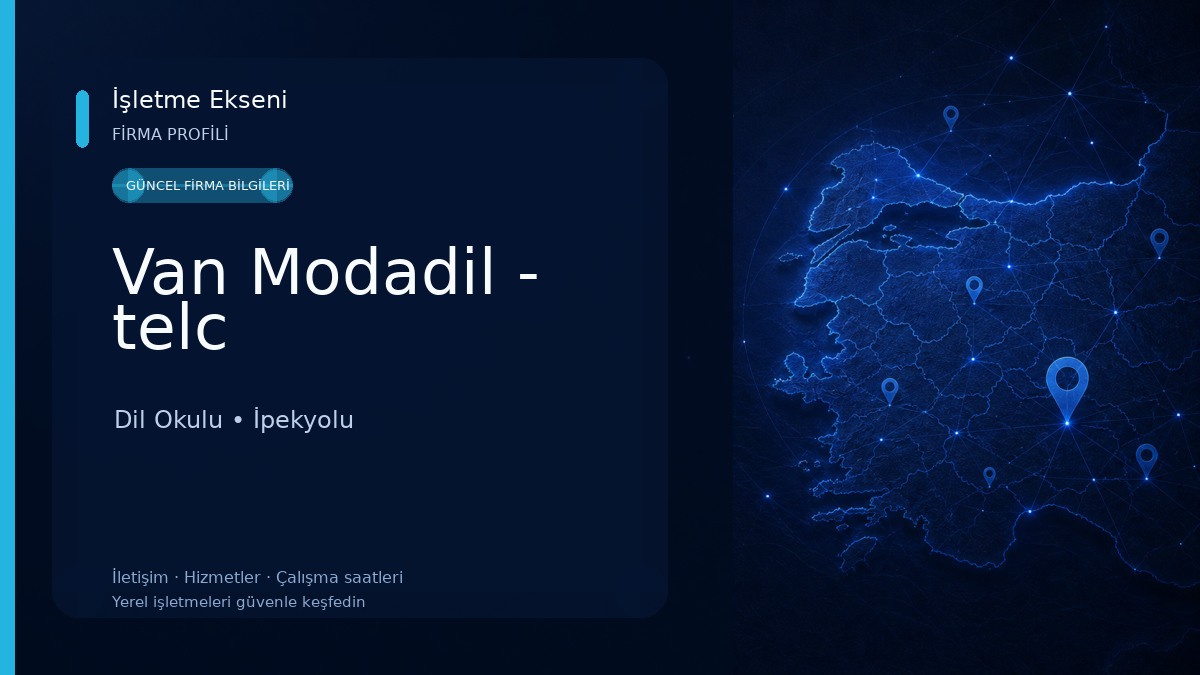 Van Modadil - telc