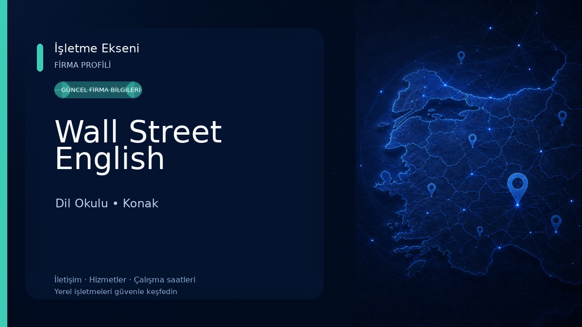 Wall Street English Dil Okulu
