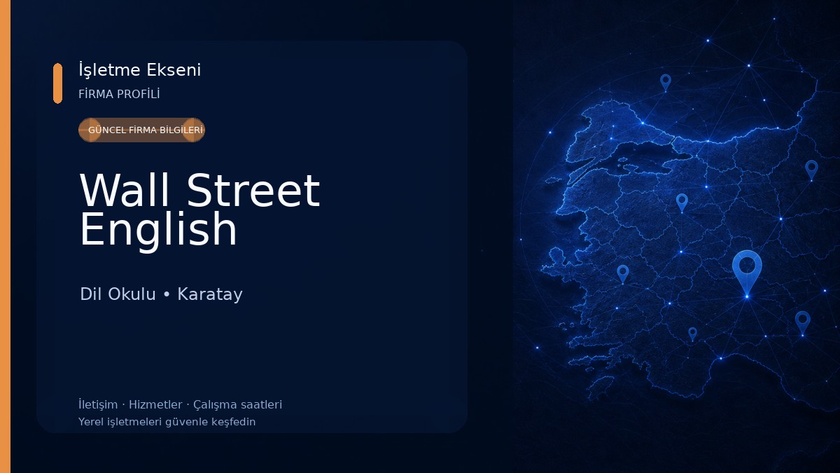 Wall Street English Dil Okulu