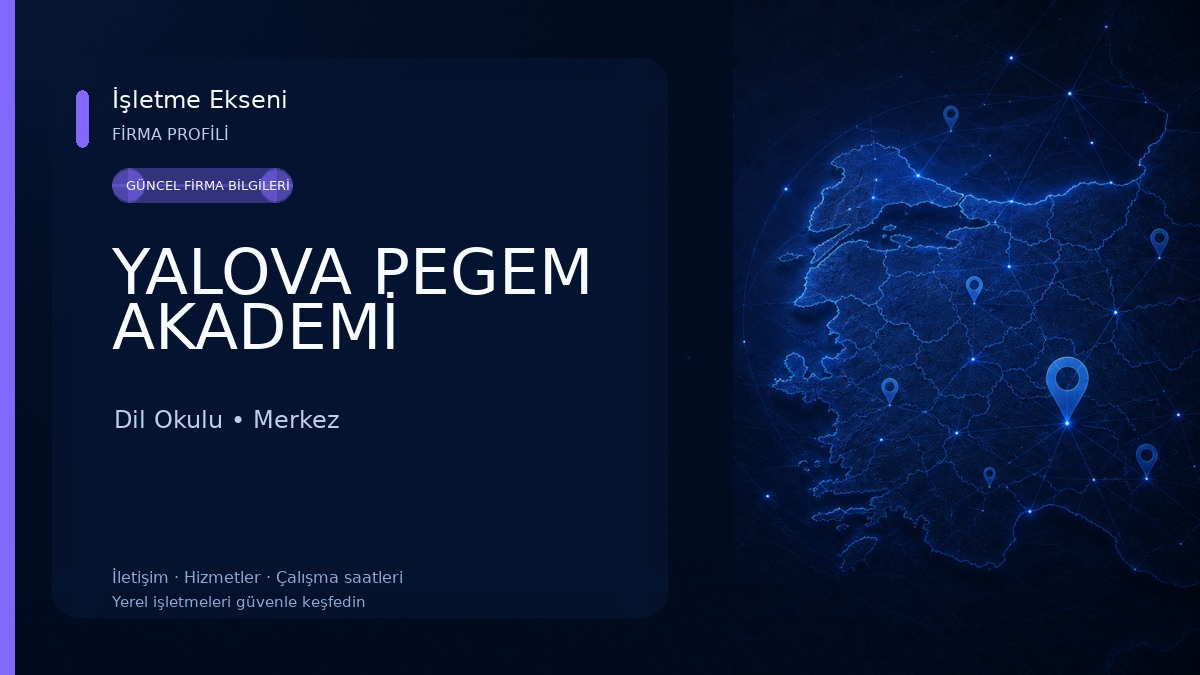 YALOVA PEGEM AKADEMİ