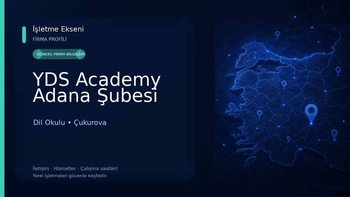YDS Academy Adana Şubesi Dil Okulu