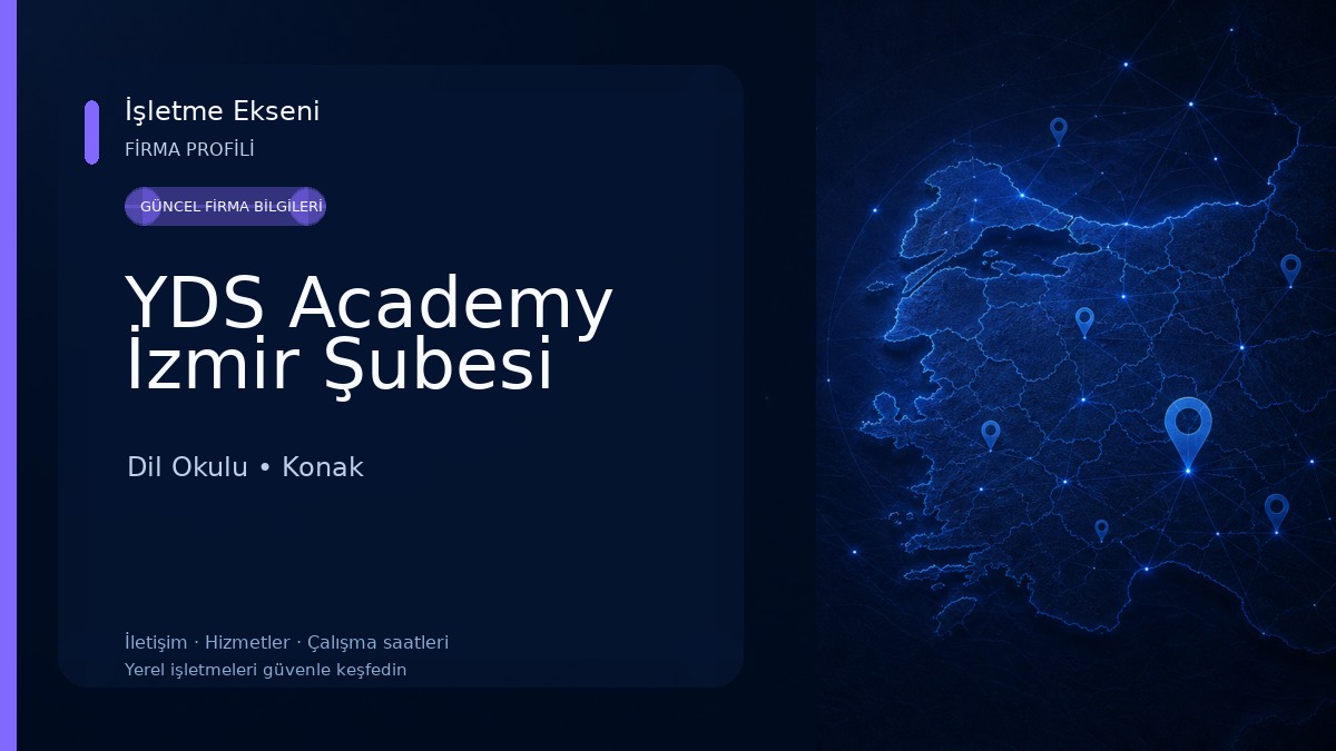 YDS Academy İzmir Şubesi Dil Okulu