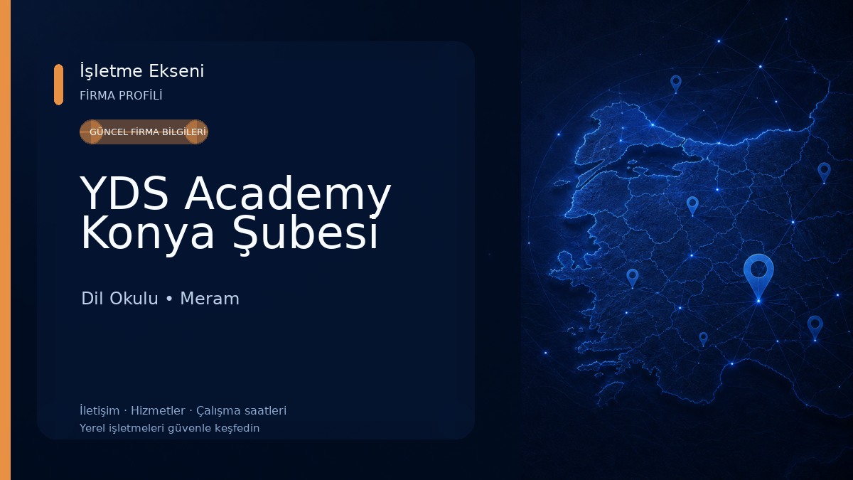YDS Academy Konya Şubesi 