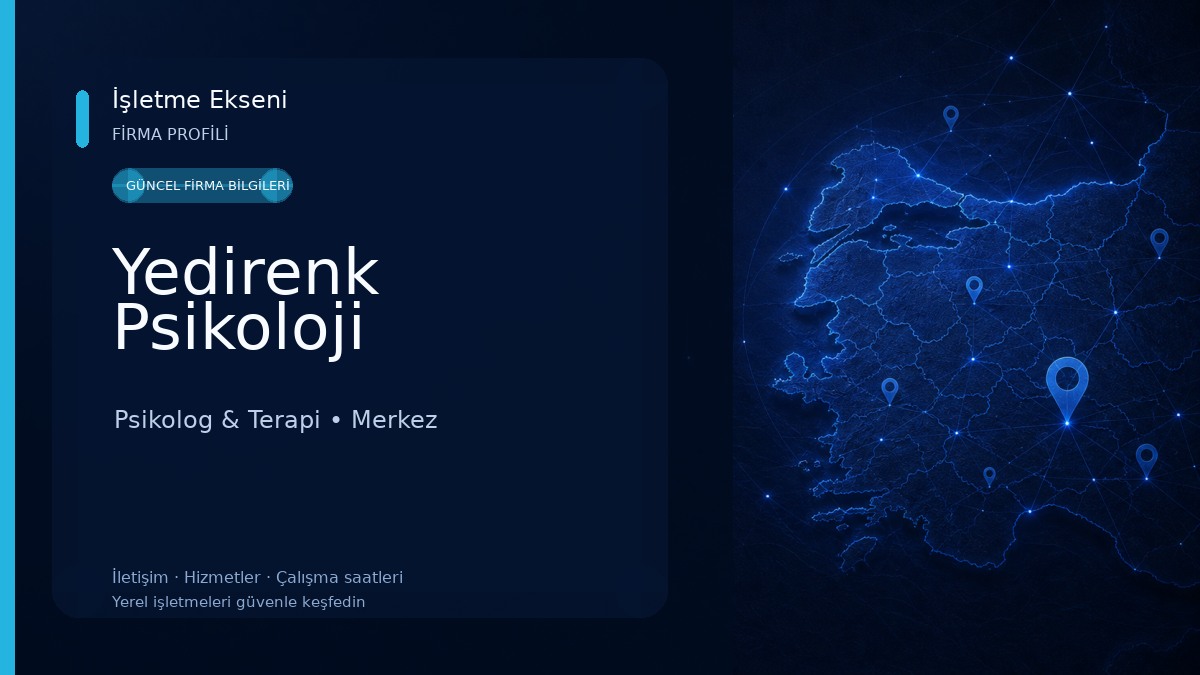 Yedirenk Psikoloji Psikolog & Terapi