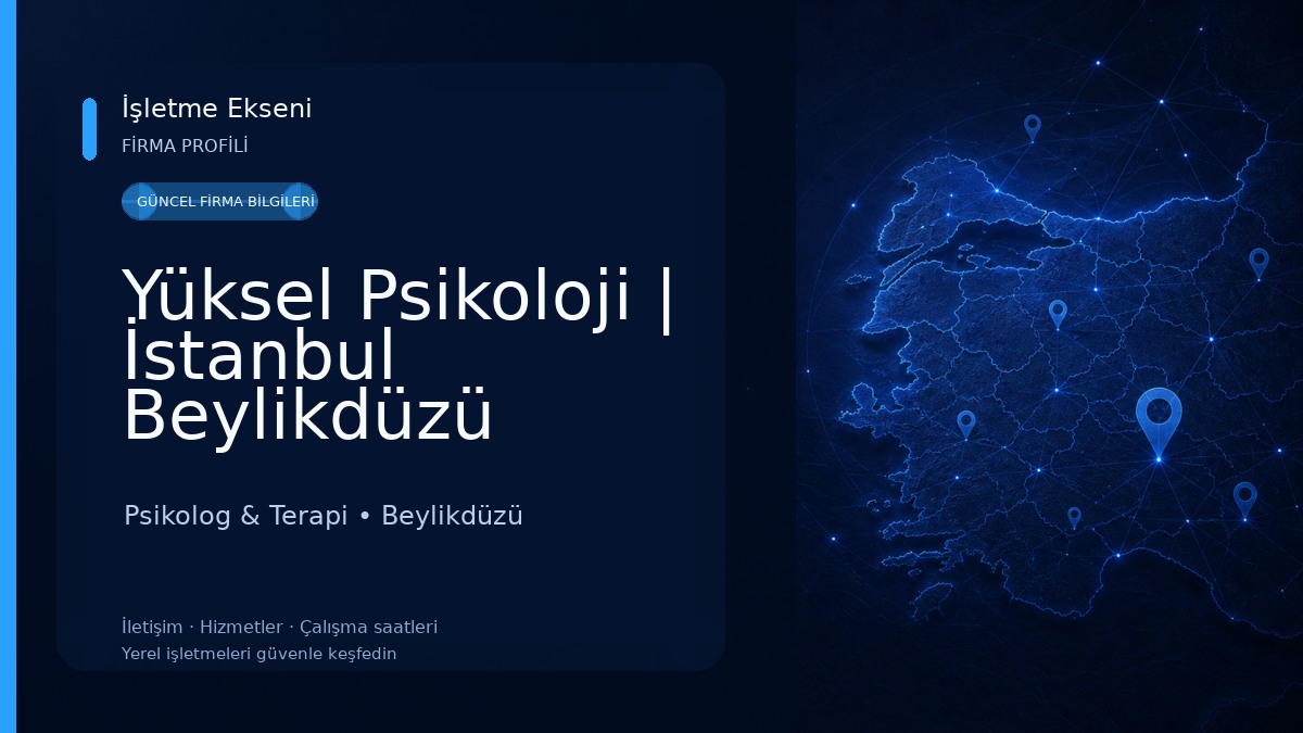 Yüksel Psikoloji | İstanbul Beylikdüzü Psikolog | Çift Terapisi - Aile Terapisi Psikolog & Terapi