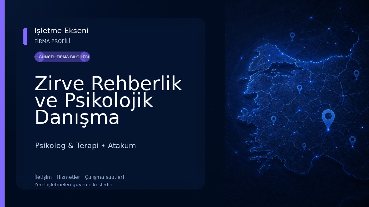 Zirve Rehberlik ve Psikolojik Danışma Merkezi - Samsun Psikolog - Atakum Psikolog - Çocuk Psikolog 